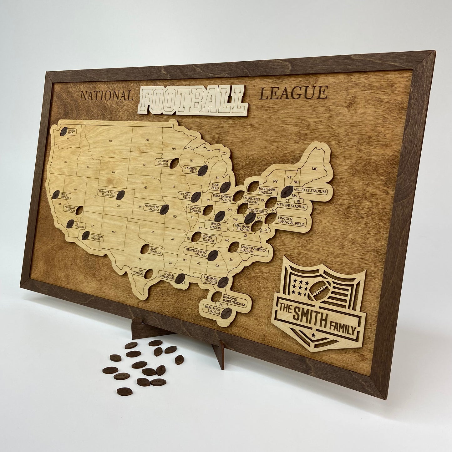 Football Stadium Map (Palisander) - MyWanderMap