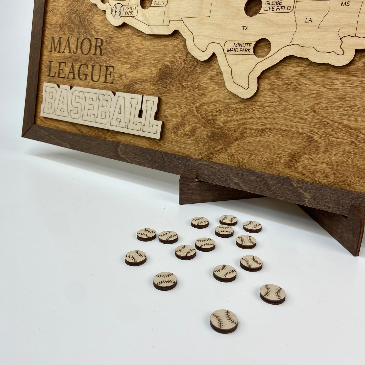 Baseball Stadium Map (Palisander) - MyWanderMap