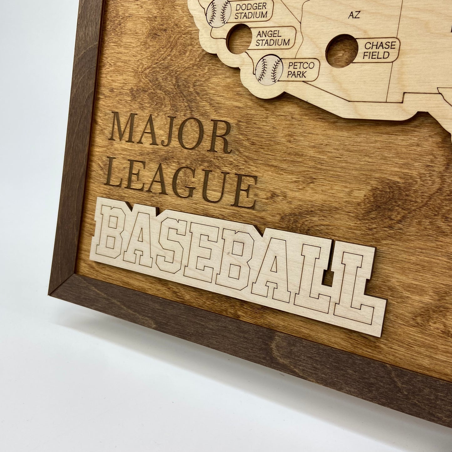 Baseball Stadium Map (Palisander) - MyWanderMap
