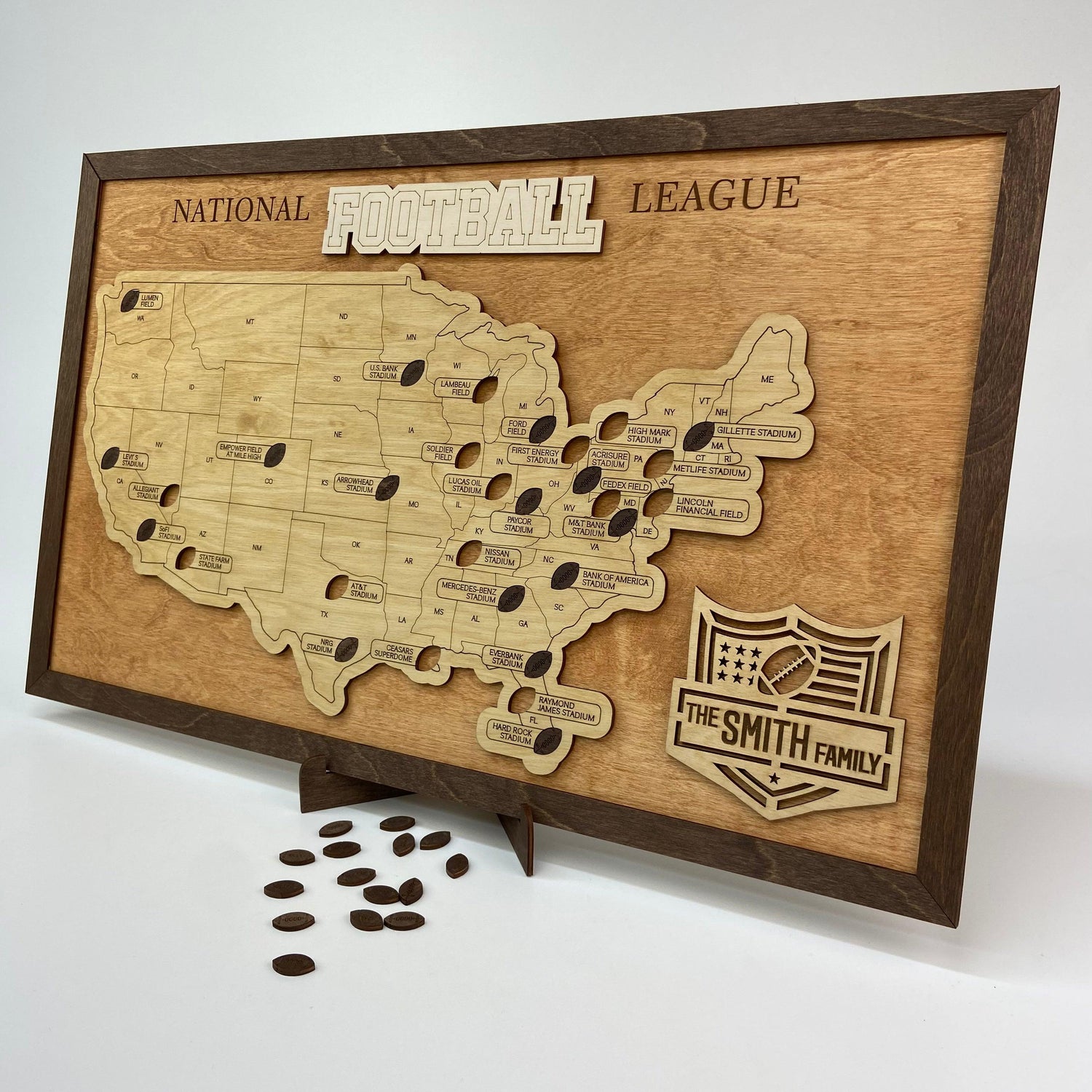 Football Stadium Map - MyWanderMap